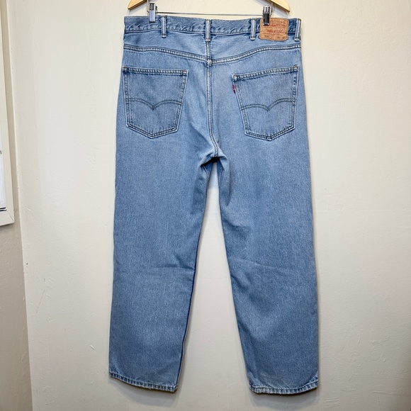 Levi’s 550 Plus Size Relaxed High Rise Baggy Tapered Unisex Mom Dad Jeans - Picture 3 of 13
